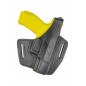 B5 Leather Holster for Canik TP9 4-Inch Barrel Black VlaMiTex