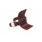 J4 Étui à Cartouches Cuir Véritable Marron .223 REM cal VlaMiTex J4 Étui à Cartouches Cuir Véritable Marron .223 REM cal VlaMiTex