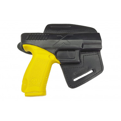 Leather Holster for Canik TP9 OWB – Right-Handed with Snap Button