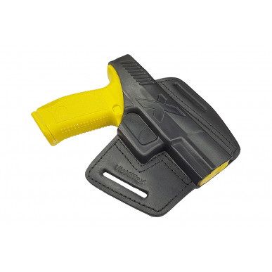 B5 Holster en cuir pour Canik TP9 canon 4 pouces noir avec Red Dot VlaMiTex