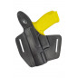 B5 Leather Holster for Canik TP9 4-Inch Barrel Black VlaMiTex