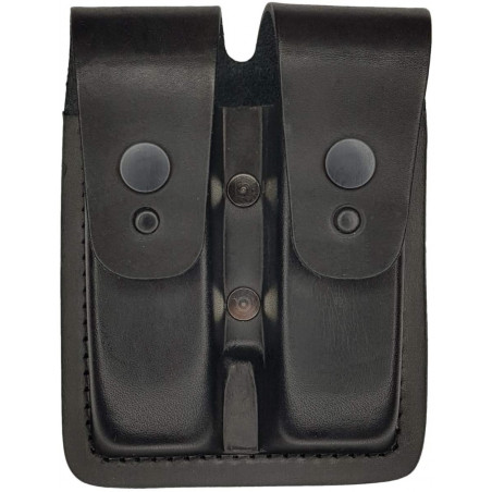Doppel Leder Magazintasche für Glock 17, 19, 22, 23, 32 – Robust und praktisch