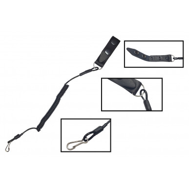 Lanyard with Polyaramid Fibers – Stretchable, Extremely Tear-Resistant & Weatherproof