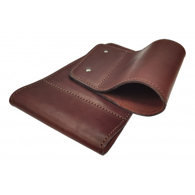 J36 Soporte para Rifle de Cuero Auténtico Marrón VlaMiTex