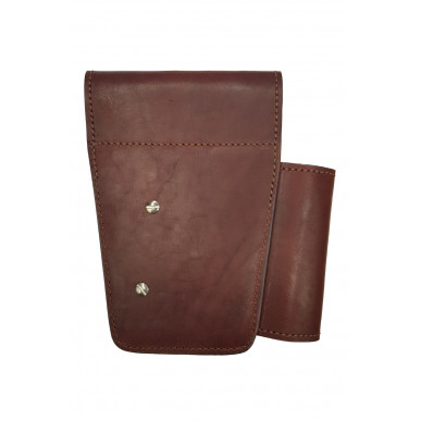 J36 Rifle Holder Genuine Leather Brown VlaMiTex
