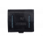 Estuche para cartuchos de cuero genuino .308 Win cal negro VlaMiTex