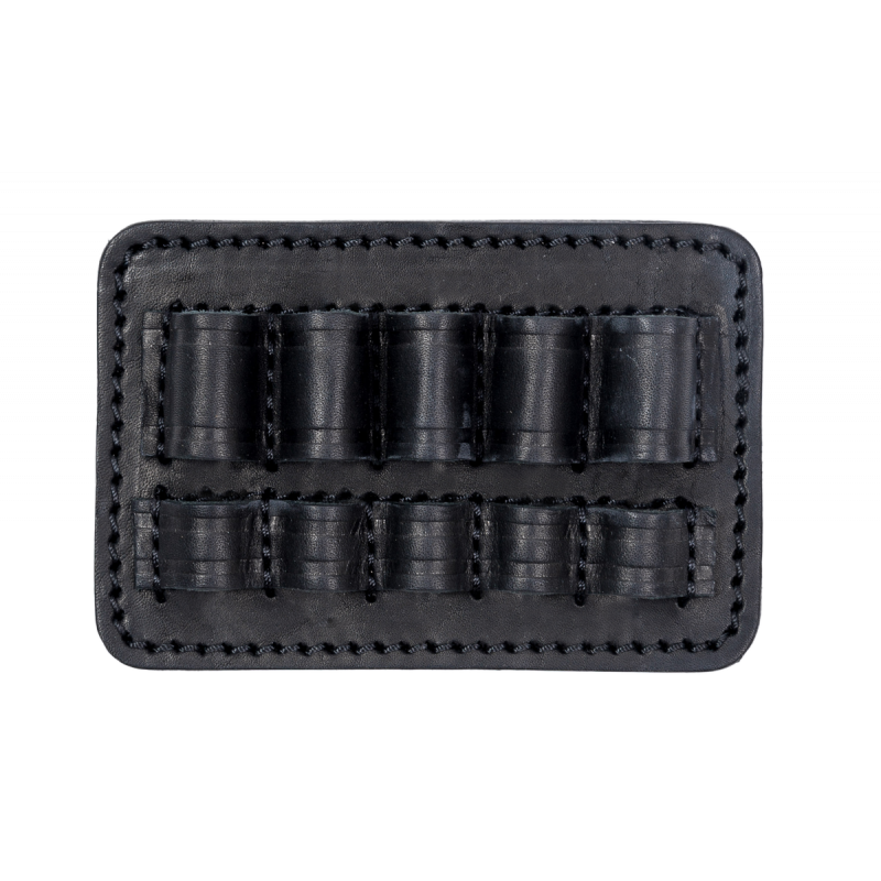 J28 حامل الخراطيش جلد طبيعي أسود عيار .308 WIN ماركة VlaMiTex