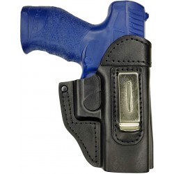 IWB 6 Leather Holster for Walther Creed black VlaMiTex