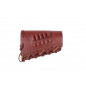 J18 Stock Cartridge Pouch Genuine Leather Brown Cognac 223 REM Caliber 5