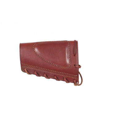 Funda de Cartuchos para Culata .223 Rem – Cuero Auténtico Marrón con 5 Lazos