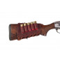 J15 Stock Cartridge Pouch 12 Gauge Leather VlaMiTex