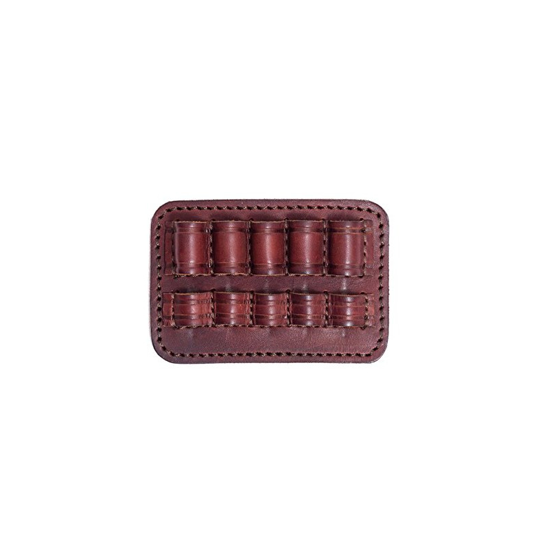 J13 Cartridge Holder Genuine Leather Brown Cougnac 223 REM Caliber VlaMiTex J13 Cartridge Holder Genuine Leather Brown Cougnac 223 REM Caliber VlaMiTex