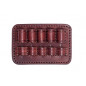 J13 Porta-cartuchos Couro legítimo Marrom cougnac 223 REM cal calibre cal VlaMiTex J13 Porta-cartuchos Couro legítimo Marrom cougnac 223 REM cal calibre cal VlaMiTex