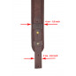 J8r Rifle Sling Genuine Leather Brown VlaMiTex J8r Rifle Sling Genuine Leather Brown VlaMiTex