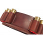 J7 Cartridge Belt Genuine Leather Brown 12 Gauge Shotgun Shell Belt VlaMiTex J7 Cartridge Belt Genuine Leather Brown 12 Gauge Shotgun Shell Belt VlaMiTex