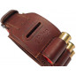 J7 Cartridge Belt Genuine Leather Brown 12 Gauge Shotgun Shell Belt VlaMiTex J7 Cartridge Belt Genuine Leather Brown 12 Gauge Shotgun Shell Belt VlaMiTex