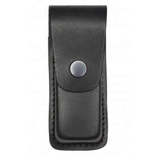 Leather Folding Knife Pouch – Fits 10.5 × 3.5 × 1.5 cm – Belt Attachment