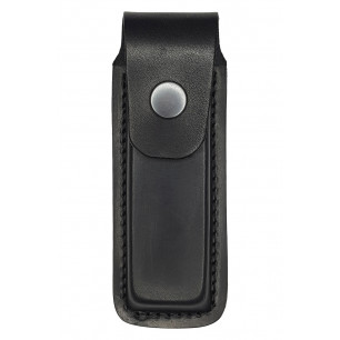 Nahkainen taittoveitsikotelo – Sopii 11 × 3 × 1,5 cm – Vyökiinnitys