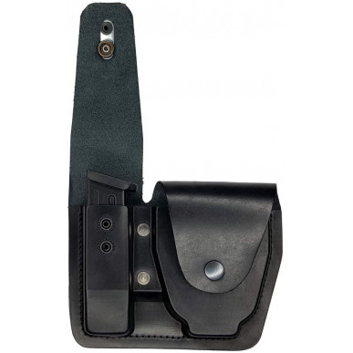 Bolsa Combinada de Cuero – Esposas con Bolsa para Cargador para Cinturón