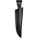 M19-1 Leder Messerscheide für Messerklinge 35 x 130 mm schwarz