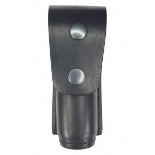 Leather Pepper Spray Holster – Fits up to Ø 3.8 cm / Height 12.5 cm