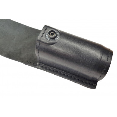 M9 Pepper Spray Holster 1 Pouch Genuine Leather Fits Walther / TW1000 / KO VlaMiTex