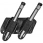 M6 Double 1 Porta-Carregador para Atiradores Desportivos IPSC / BDMP Profissional para Carregadores de Fila Única VlaMiTex