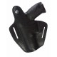 B2Li Leder Gürtel Holster für S&W M&P40 Pistolenholster schwarz für