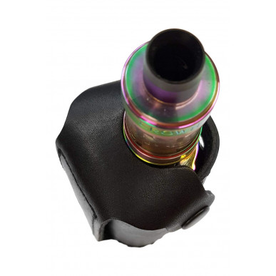 i4 Pouzdro na opasek pro Asmodus Minikin v2 Pravá kůže Černá pro opasky do 5 cm VlaMiTex