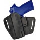 U16 Pistolera de cuero para Beretta Px4 Storm negro VlaMiTex