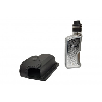 תיק עור למכשיר Aspire Feedlink – נרתיק מעור אמיתי עם כפתור לחיצה