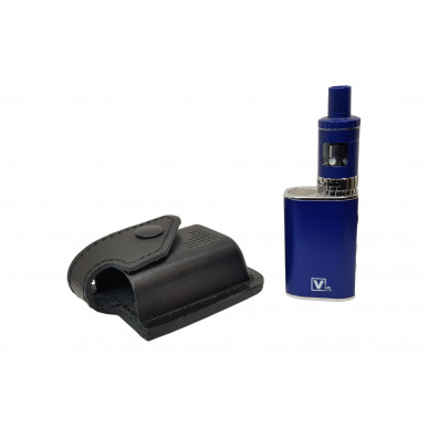 Étui de ceinture en cuir pour Vivakita Move Basic 50 W – Holster en cuir véritable avec bouton-pression