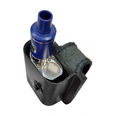 Étui de ceinture en cuir pour Vivakita Move Basic 50 W – Holster en cuir véritable avec bouton-pression