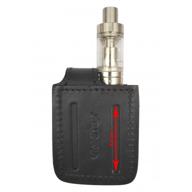 Leder Gürteltasche für Eleaf iStick Pico 75 W – Echtleder Holster mit Druckknopf