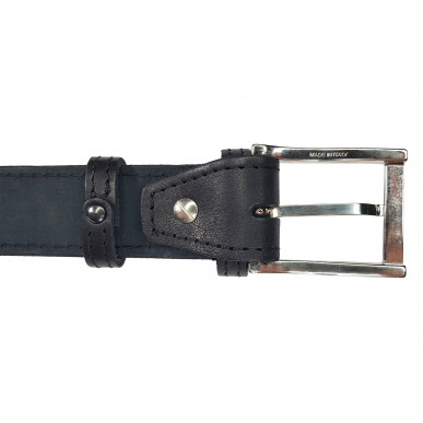 Weapon Belt 40 mm Wide – Triple-Layer Leather Belt with Reinforcement