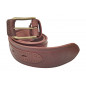 G6 Hunting Belt 1 Prong Leather Brown (Reinforced)