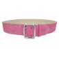 G2 Cinto reforçado 5cm Couro ROSA