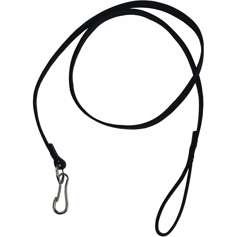 Ceinture en cuir noir VlaMiTex