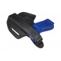B39 Leder Holster für Glock 19 schwarz VlaMiTex