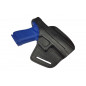 B39 Leder Holster für Glock 19 schwarz VlaMiTex