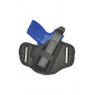 AK02 Holster en nylon pour Smith and Wesson MP40 Compact noir 5-56.de – vue de face
