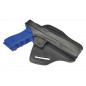 B34 Leder Holster für Glock 35 schwarz VlaMiTex B34 Leder Holster für Glock 35 schwarz VlaMiTex