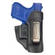IWB 5 Fondina in pelle per Glock 26 27 28 29 30 33 36 39 nero VlaMiTex