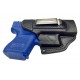 IWB 5 Fondina in pelle per Glock 26 27 28 29 30 33 36 39 nero VlaMiTex