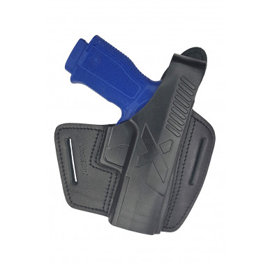 Leder Holster für Steyr S9 A2 OWB – Rechtshänder mit Druckknopf