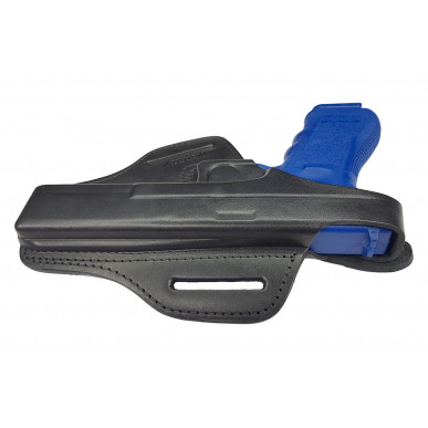 Kožené pouzdro pro Glock 17L OWB – Pravák s drukem