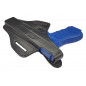B34 Funda de Cuero para Glock 17L negra VlaMiTex
