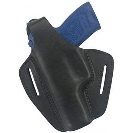 OWB Leder Holster für Heckler & Koch USP Compact (P10) – Linkshänder geeignet