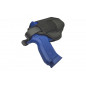 AK05 Universal Belt Holster for CZ 75 Phantom with Mag Holder black 5-56.de