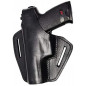B2Li Leder Holster für Röhm RG96 schwarz für Linkshänder – seitlich